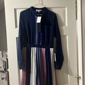 Adelyn Rae midi dress blue
